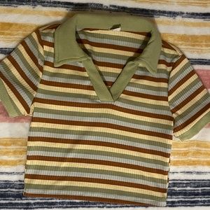 70s crop top